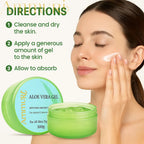 Ammuri Organic Aloe Vera Gel 300g – Pure Hydration for Face, Body & Hair