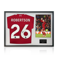 Andrew Robertson Signed Liverpool Shirt Classic Frame (ACG Cert)