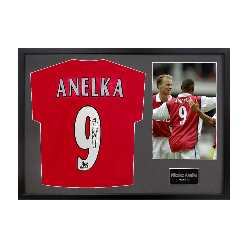 Nicolas Anelka Signed Arsenal Classic Frame