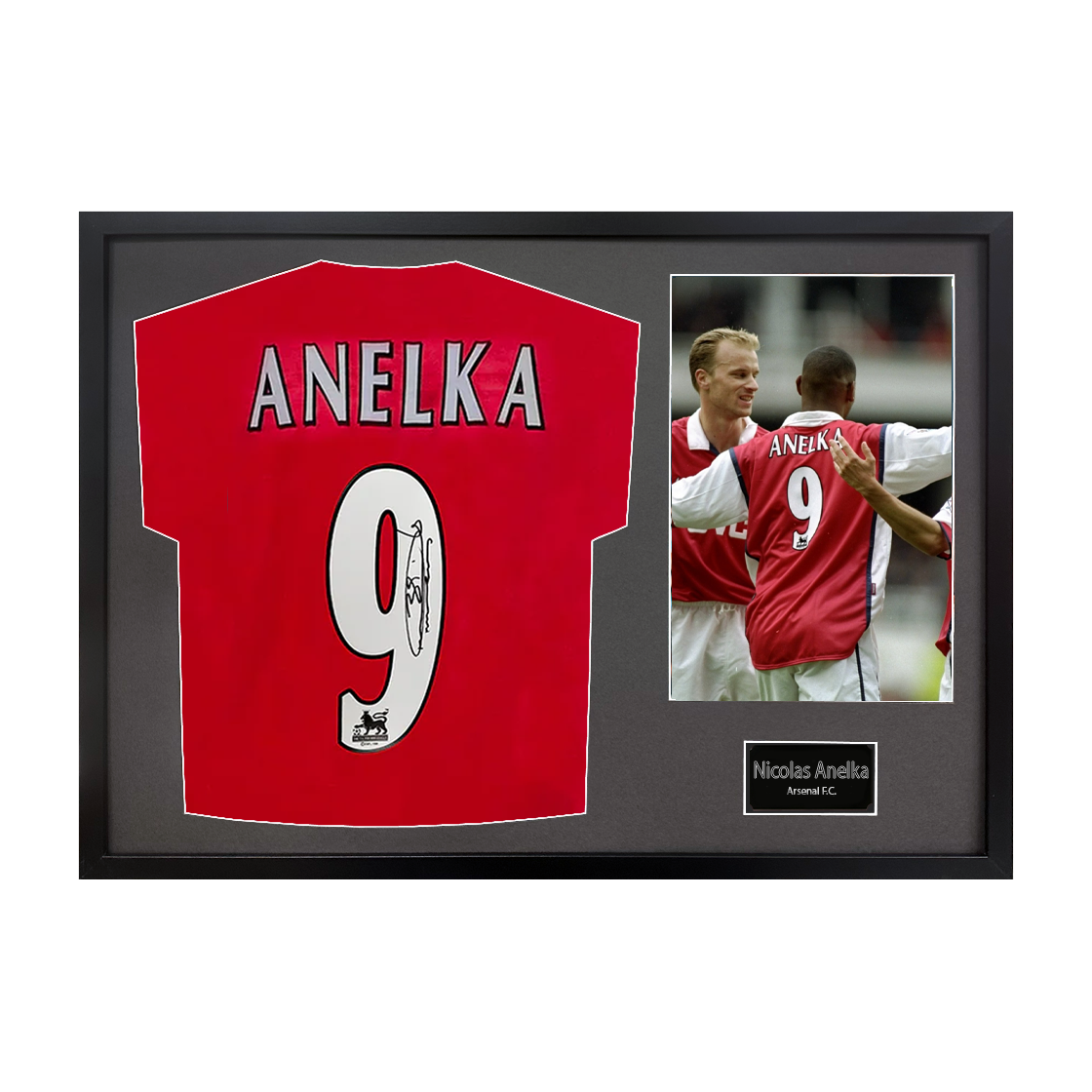 Nicolas Anelka Signed Arsenal Classic Frame