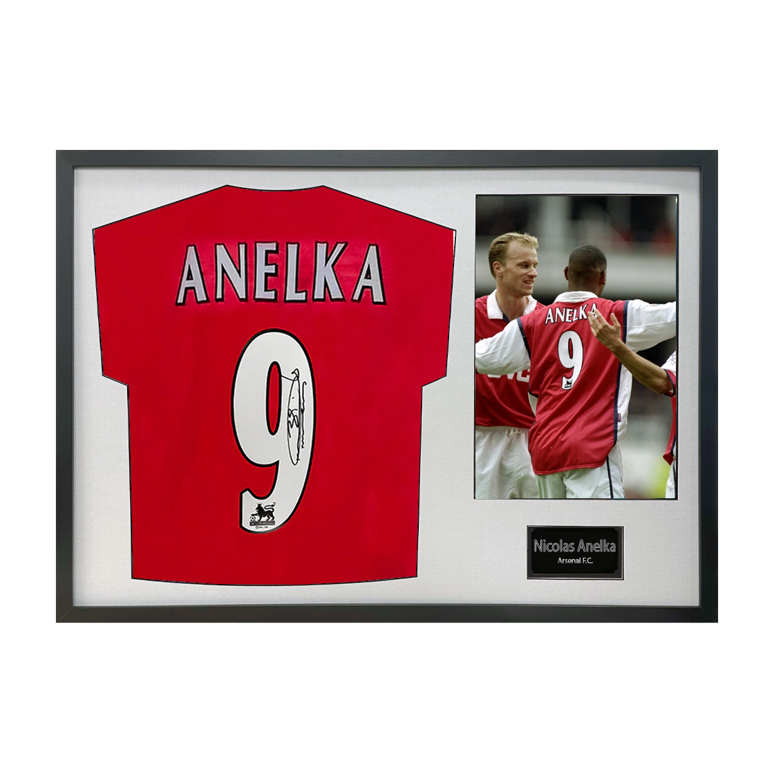 Nicolas Anelka Signed Arsenal Classic Frame