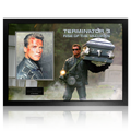 Arnold Schwarzenegger Signed Terminator 3 Premium Frame