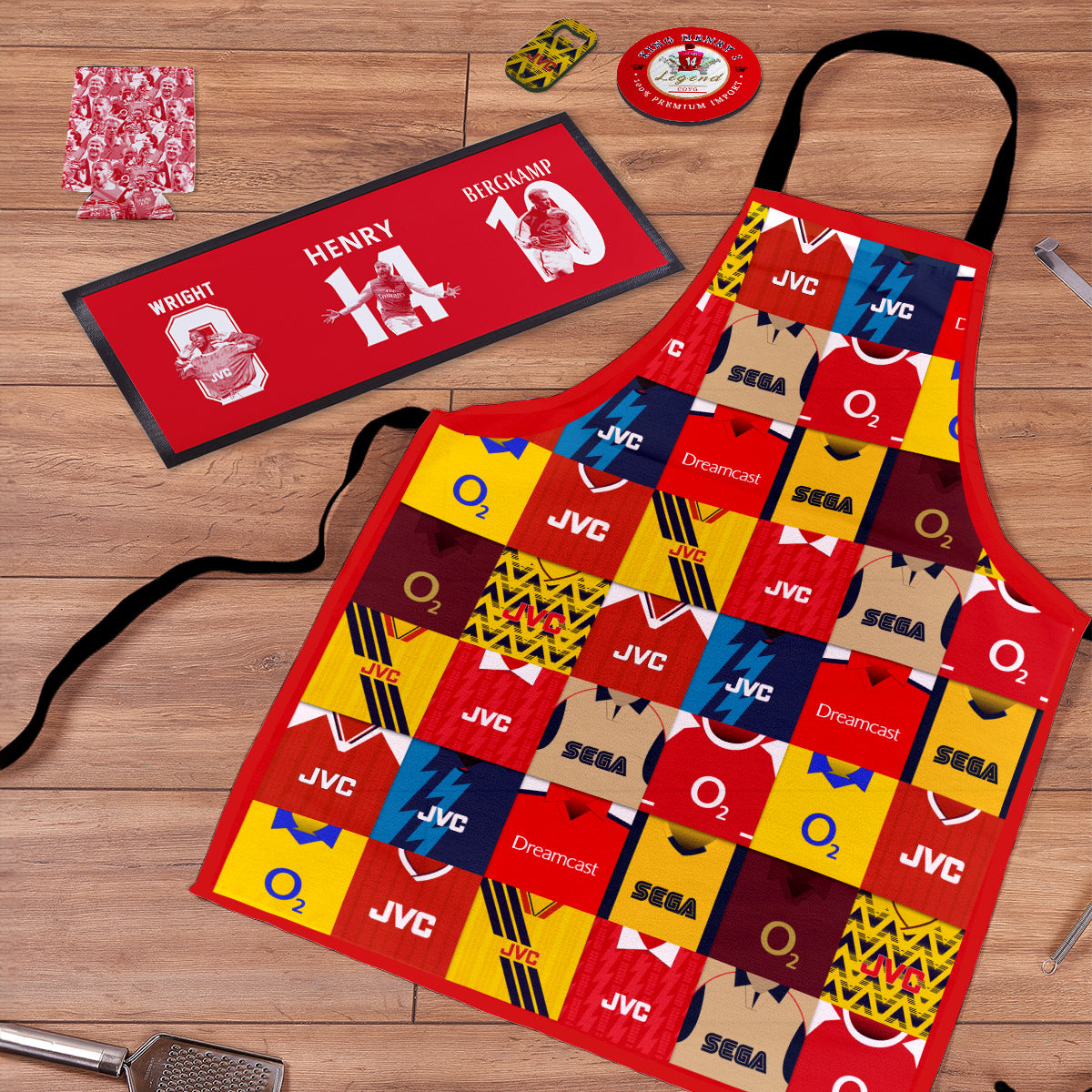 The Gooners Football Father's Day Bar Box | Retro Man-Cave Set