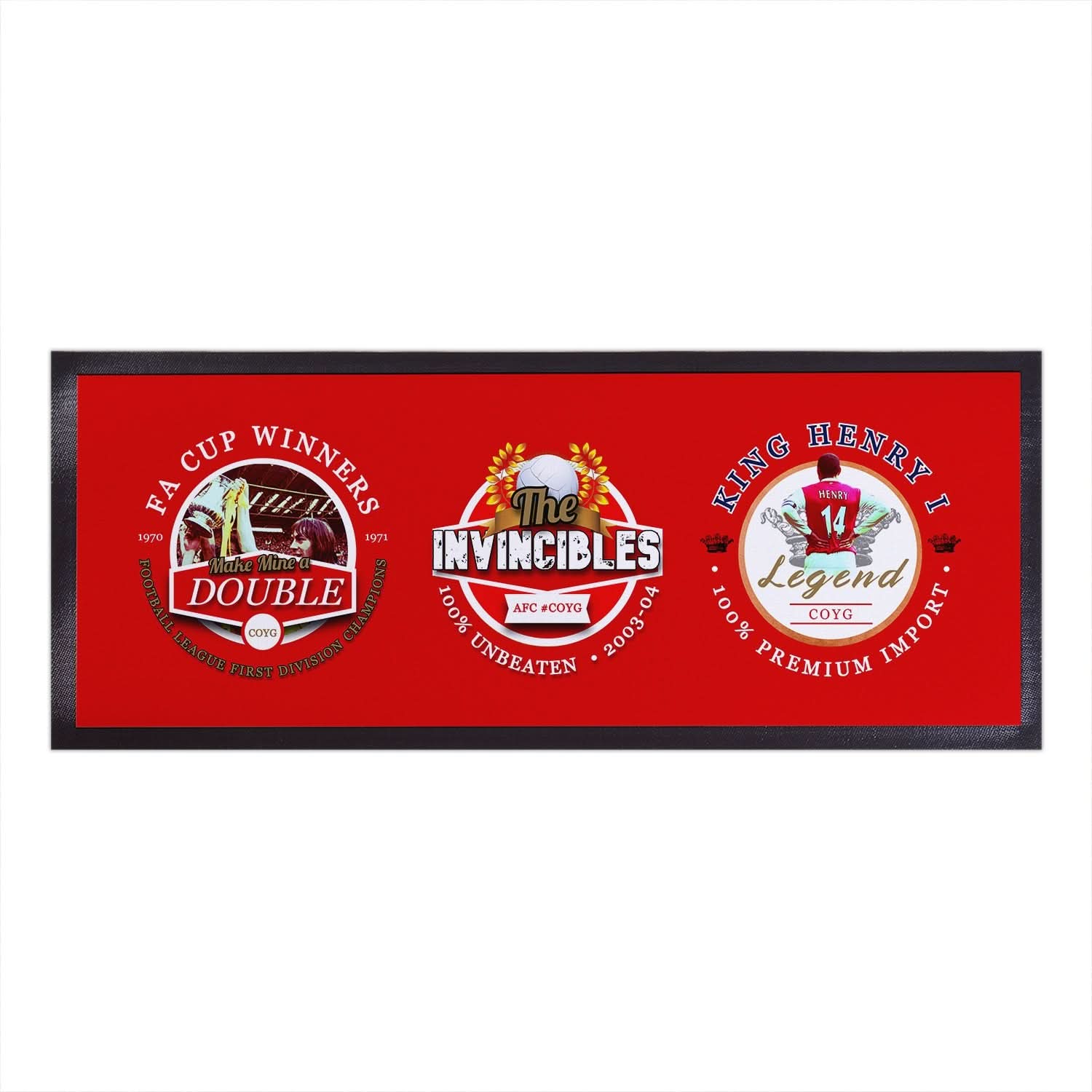 The Gooners - Football Legends - Bar Runner