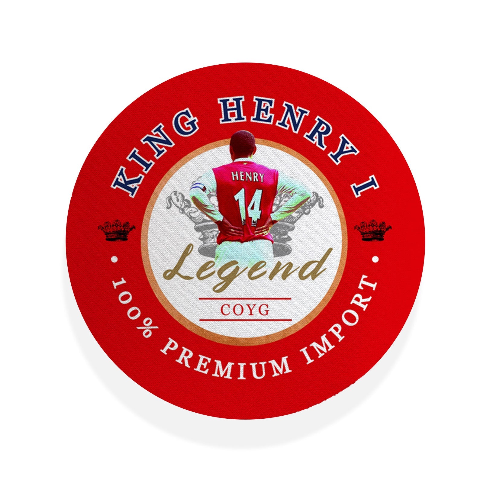 The Gooners Football Father's Day Bar Box | Retro Man-Cave Set