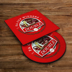The Gooners Double - Football Coaster - Square Or Circle