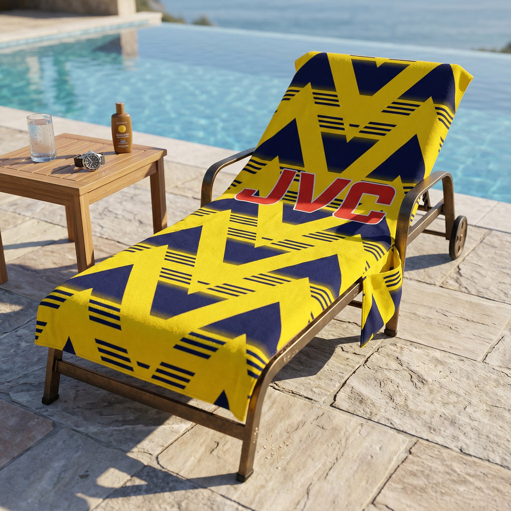 The Gooners - 1992 Away Shirt - Sunbed Towel