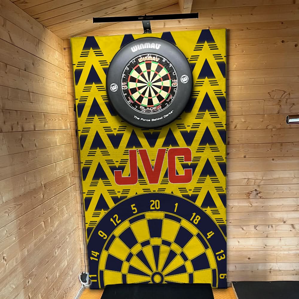 The Gooners Retro - 1992 Away - Personalised Darts Wall Banner - Two Sizes [COLLECTIVE]