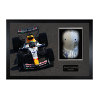 Arvid Lindblad Signed Racing Bulls F1 Cap Iconic Frame (ACG Cert)