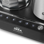 Arzum Okka Rich Moka Pot Turkish Coffee and Moka Maker, Velvetiser, Milk Frother
