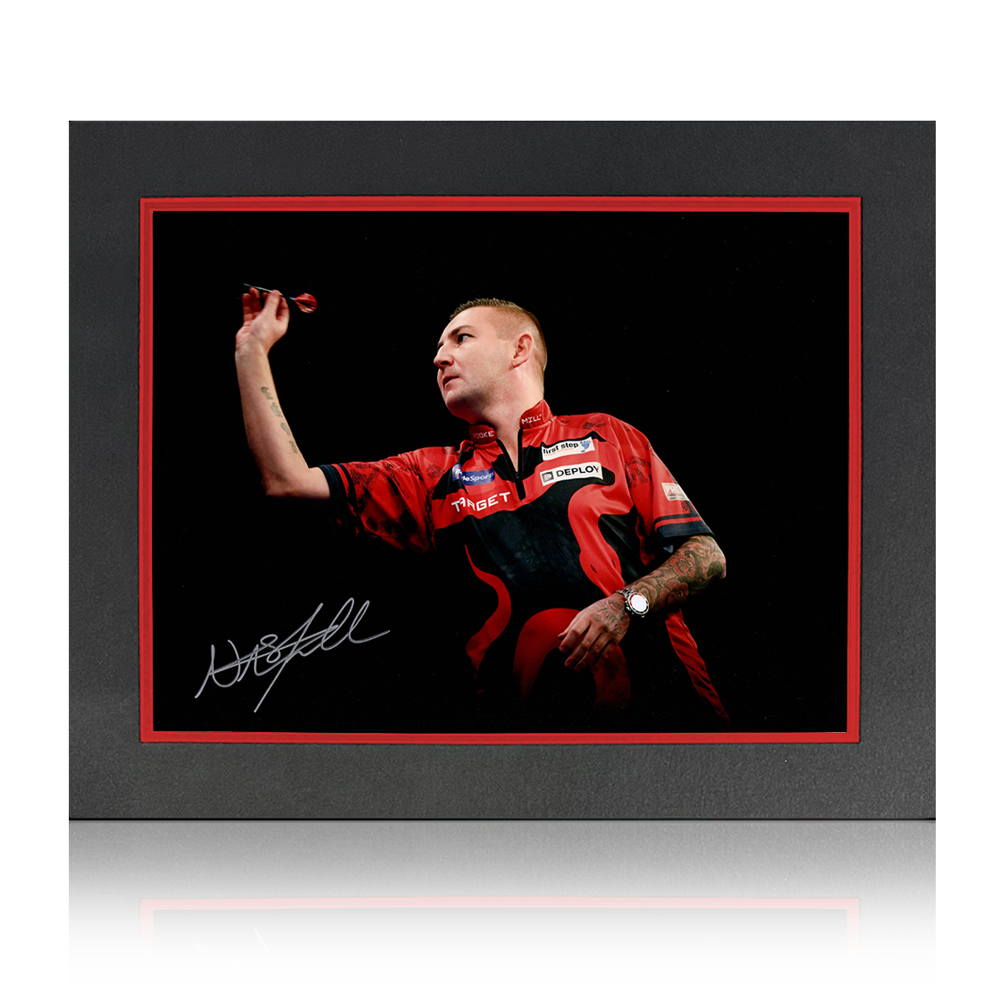 Nathan Aspinall Signed Image Deluxe Mount.