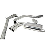 Cobra Exhausts - Audi A3 (8P) 2.0 TFSI 2WD (3 Door) Turbo Back Performance Exhaust