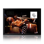Axl Rose Signed Cut Iconic Frame (AFTAL Authentication)