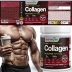 Collagen Powder 315g, Gold Standard Grass Fed Bovine Hydrolysed Peptides - High Levels of 9 Essential Amino Acids, Collagen Supplements, Protein Powder for Hair Skin Nails Joints, Made in UK