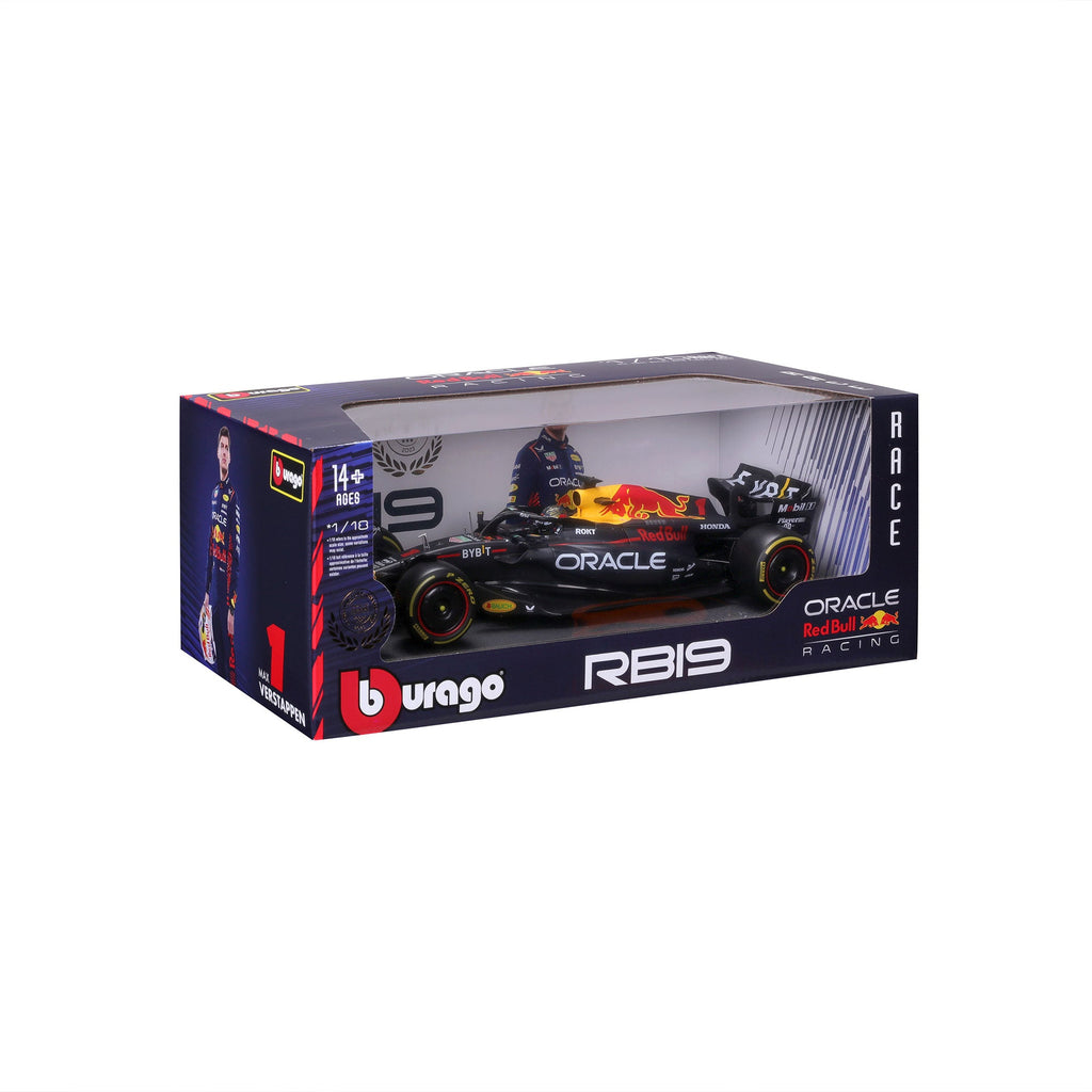 1:18 F1 Red Bull Racing RB19 2023 Max Verstappen With Helmet