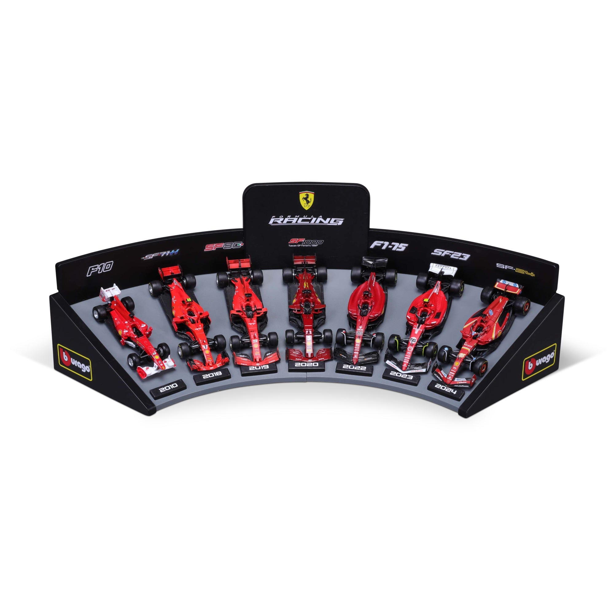 1:43 F1 Ferrari Deluxe Gift Set With Display Stand