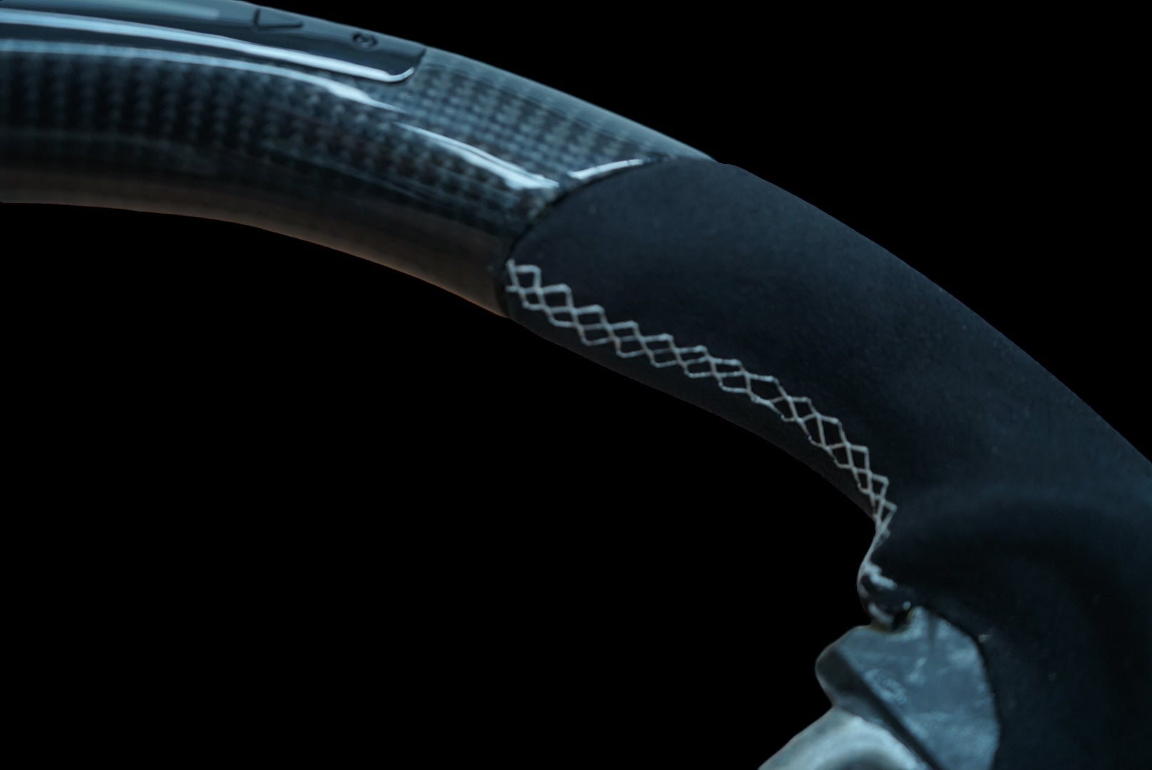BMW 1, 2, 3, 4 + Other F Series LED Carbon Fibre Steering Wheel (IN STOCK - SWBMWF4)