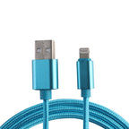 1M BRAIDED CHARGING CABLE - USB TO LIGHTNING