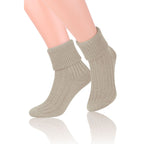 Ladies Wool Bed Socks Luxurious Super Soft Cosy Lounge Sleep Socks