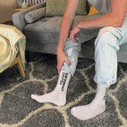 3 Pairs Mens Cotton Sport Crew Socks