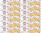 12 X Walkers Festive Shapes Shortbread Carton 175GM