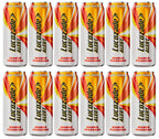 12 X Lucozade Alert Zero Mango Peachade 500ML