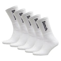 5 Pairs Mens Crew Cotton Socks - Sport Breathable Comfort Socks
