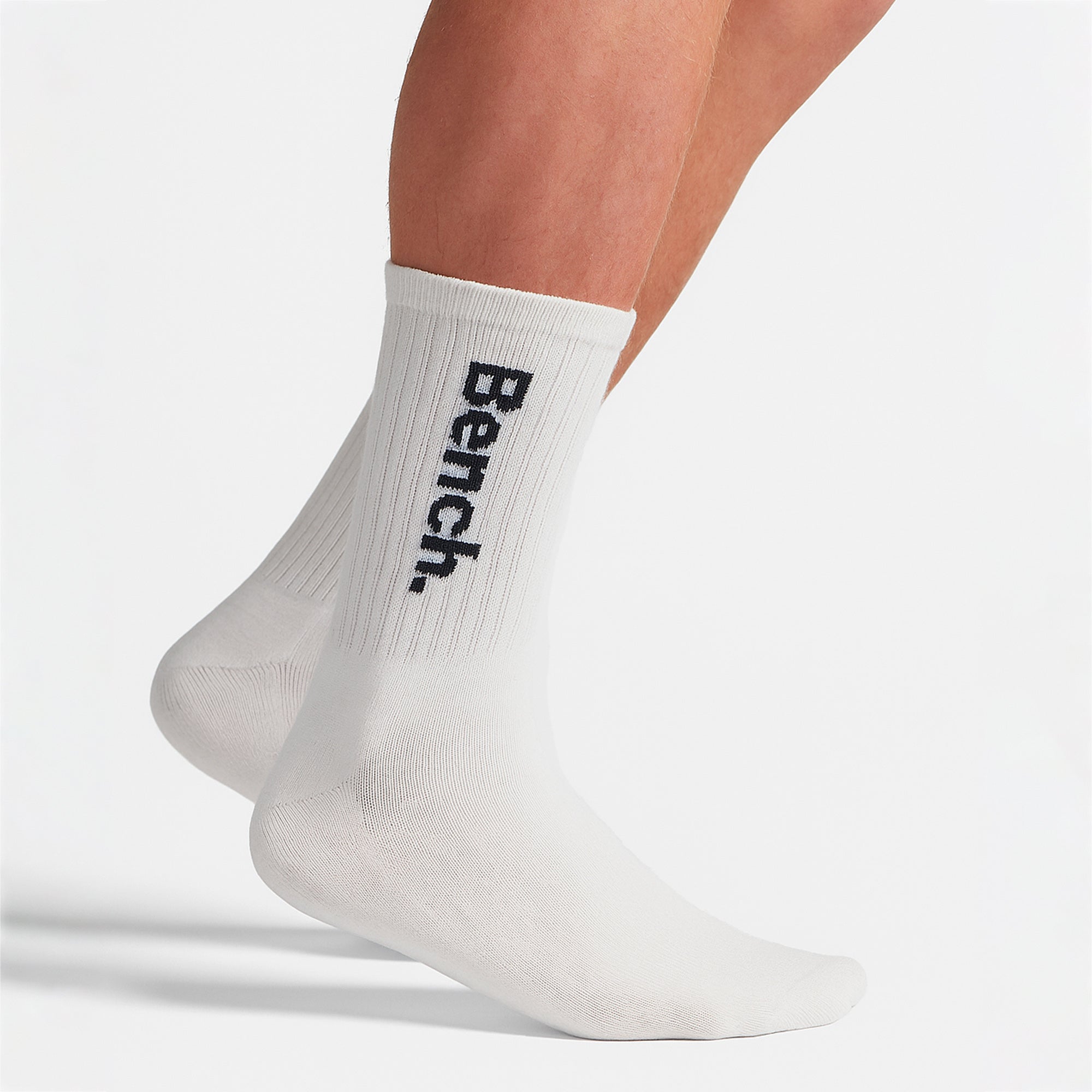 5 Pairs Mens Crew Cotton Socks - Sport Breathable Comfort Socks