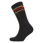 5 Pairs Mens Crew Cotton Socks - Breathable Sport Athletic Socks