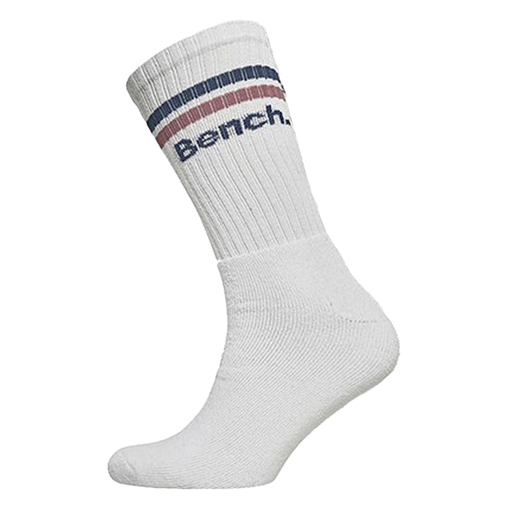 5 Pairs Mens Crew Cotton Socks - Breathable Sport Athletic Socks