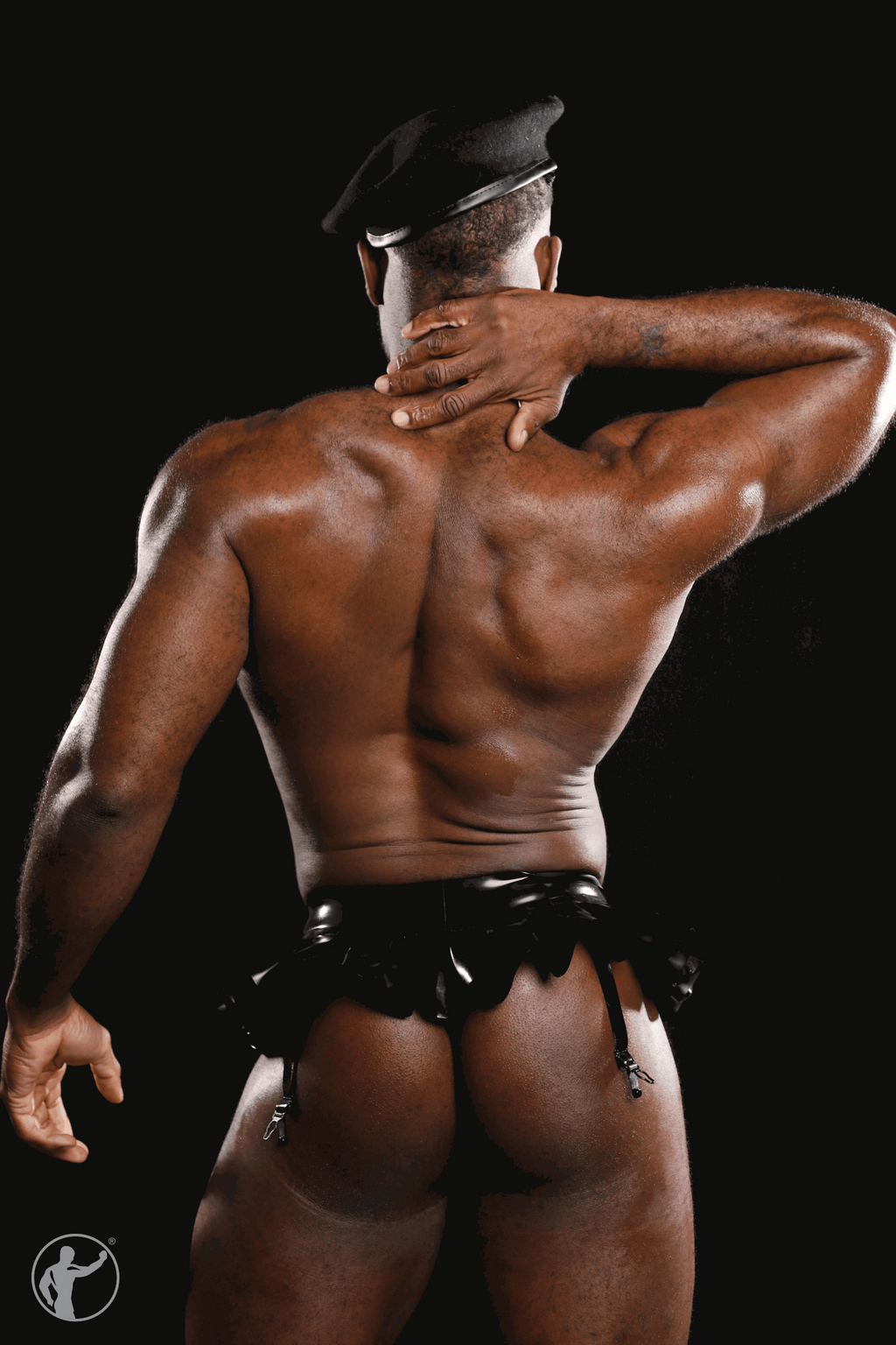 BOBBI RUBBER THONG SKIRT