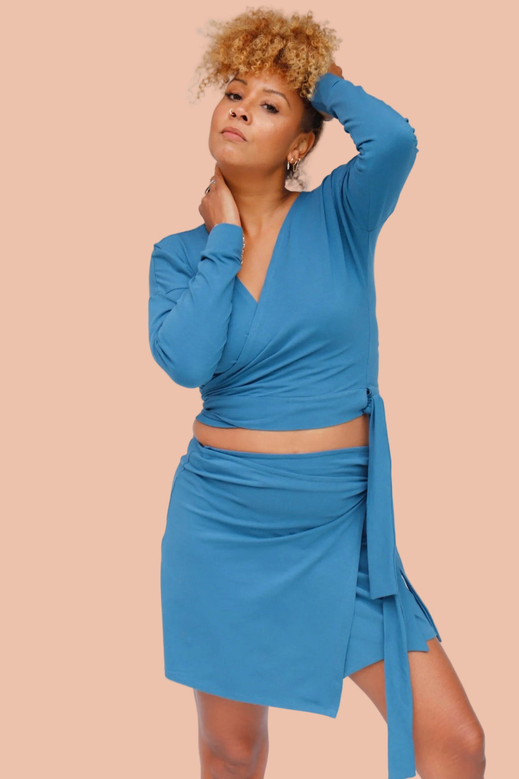 BORAGO Organic Cotton Wrap Skirt