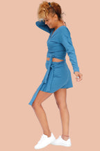 BORAGO Organic Cotton Wrap Top