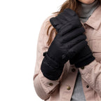 Ladies Soft Shell Waterproof Fleece Lined Winter Thermal Ski Gloves