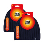 Mens Chunky Soft Winter Ribbed Hat - 2 Pack