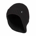 Mens Knitted Thermal Winter Warm Expedition Hat with Drop Neck