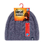 Ladies Cable Knit 3.4 Tog Fleece Lined Thermal Winter Hat