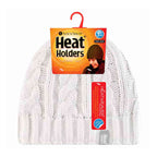 Ladies Cable Knit 3.4 Tog Fleece Lined Thermal Winter Hat