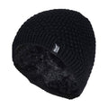 Ladies Crochet Knit Fleece Lined Warm Thermal Winter Beanie Hat
