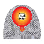 Ladies Crochet Knit Fleece Lined Warm Thermal Winter Beanie Hat