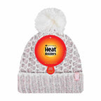 Ladies Fleece Lined Cuffed Thermal Winter Bobble Hat with Pom Pom