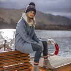 Ladies Thermal Winter Bobble Hat with Large Pom Pom