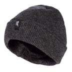 Mens 3.6 TOG Fleece Lined Thermal Turn Over Cuff Winter Beanie Hat
