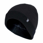 Mens Thin Striped Thermal Insulated Winter Beanie Hat