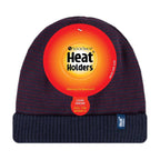 Mens Thin Striped Thermal Insulated Winter Beanie Hat