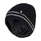 Mens Hi Vis Reflective Soft Fleece Lined Thermal Winter Hat