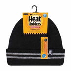 Mens Hi Vis Reflective Soft Fleece Lined Thermal Winter Hat
