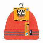Mens Hi Vis Reflective Soft Fleece Lined Thermal Winter Hat