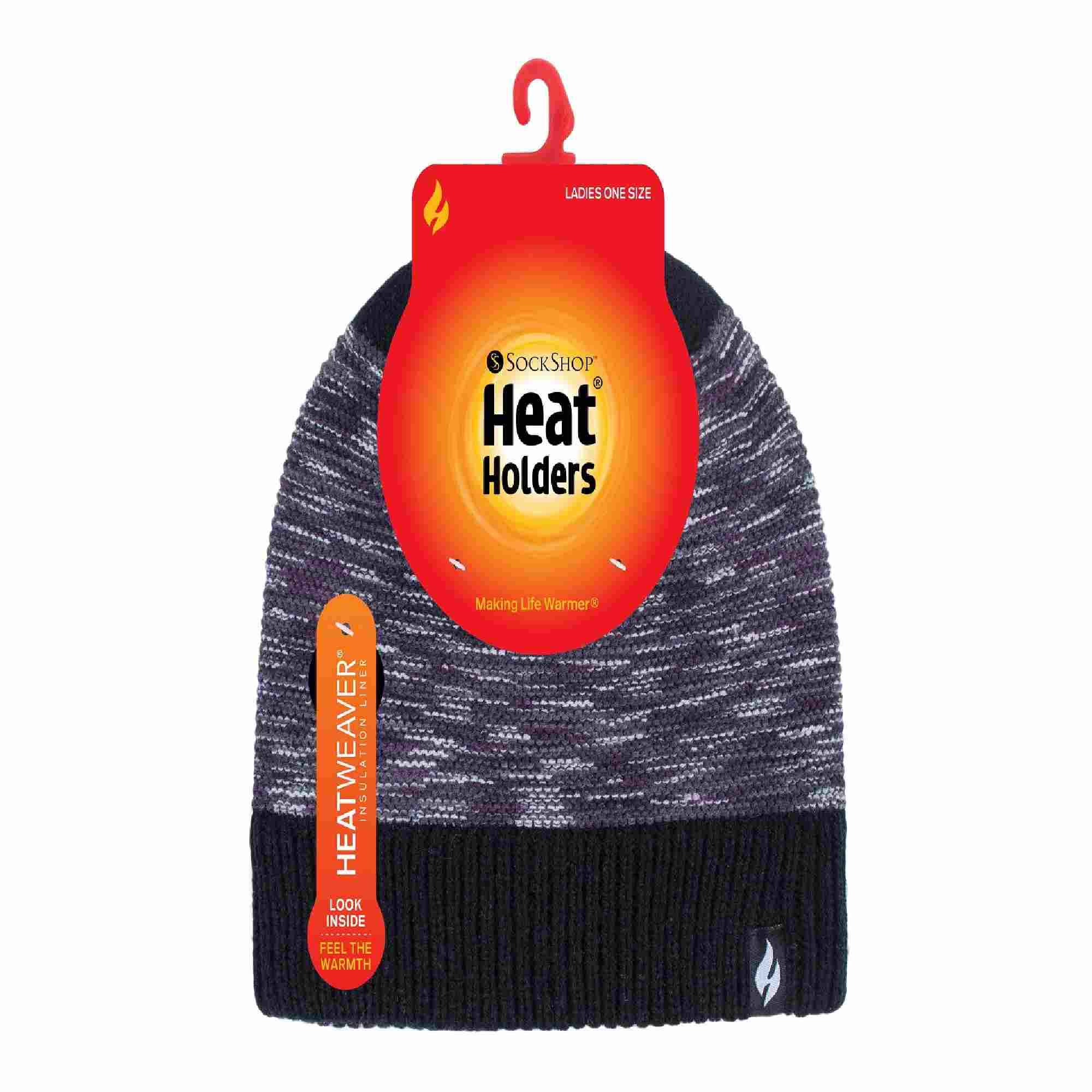Ladies Thermal Knitted Beanie Hat for Winter