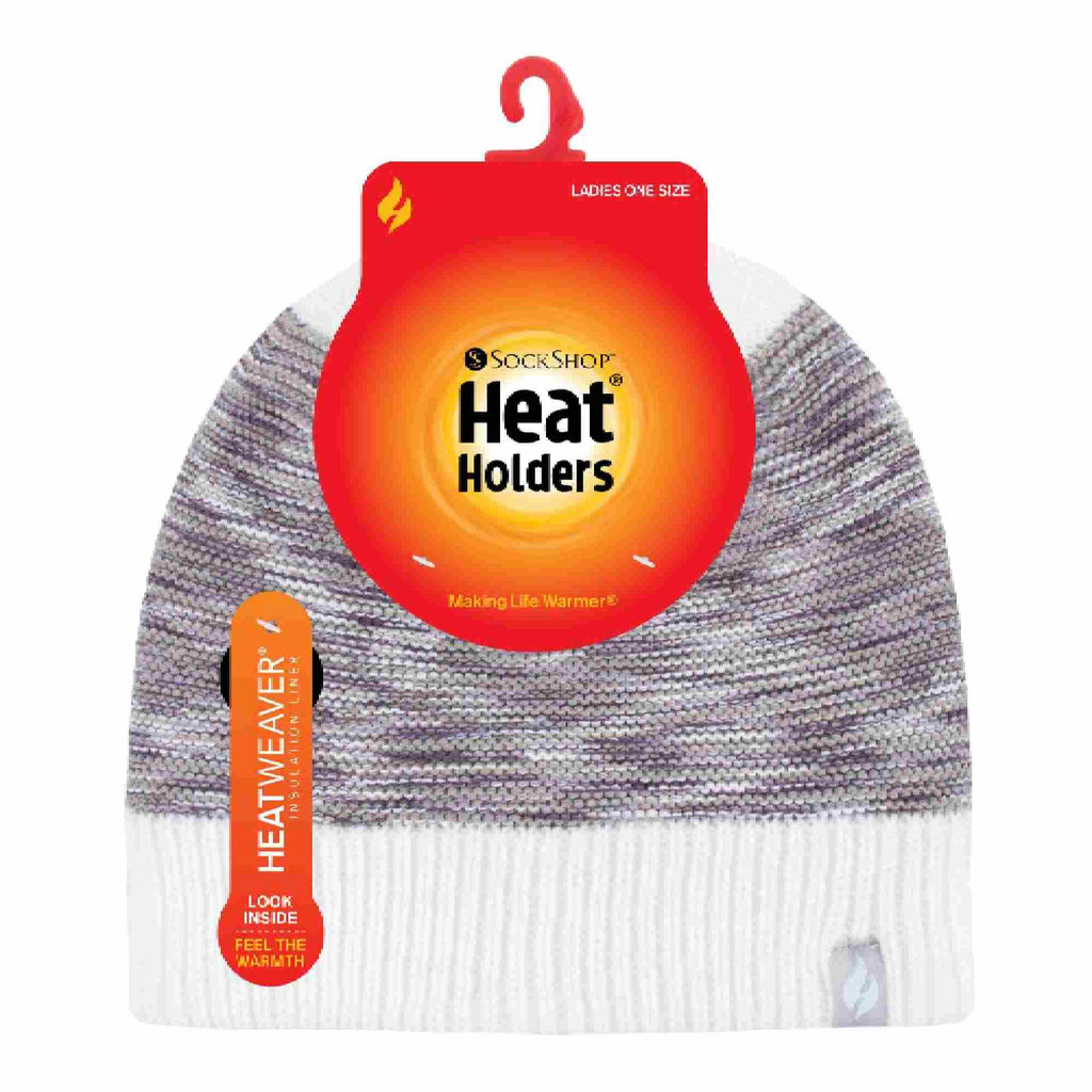 Ladies Thermal Knitted Beanie Hat for Winter
